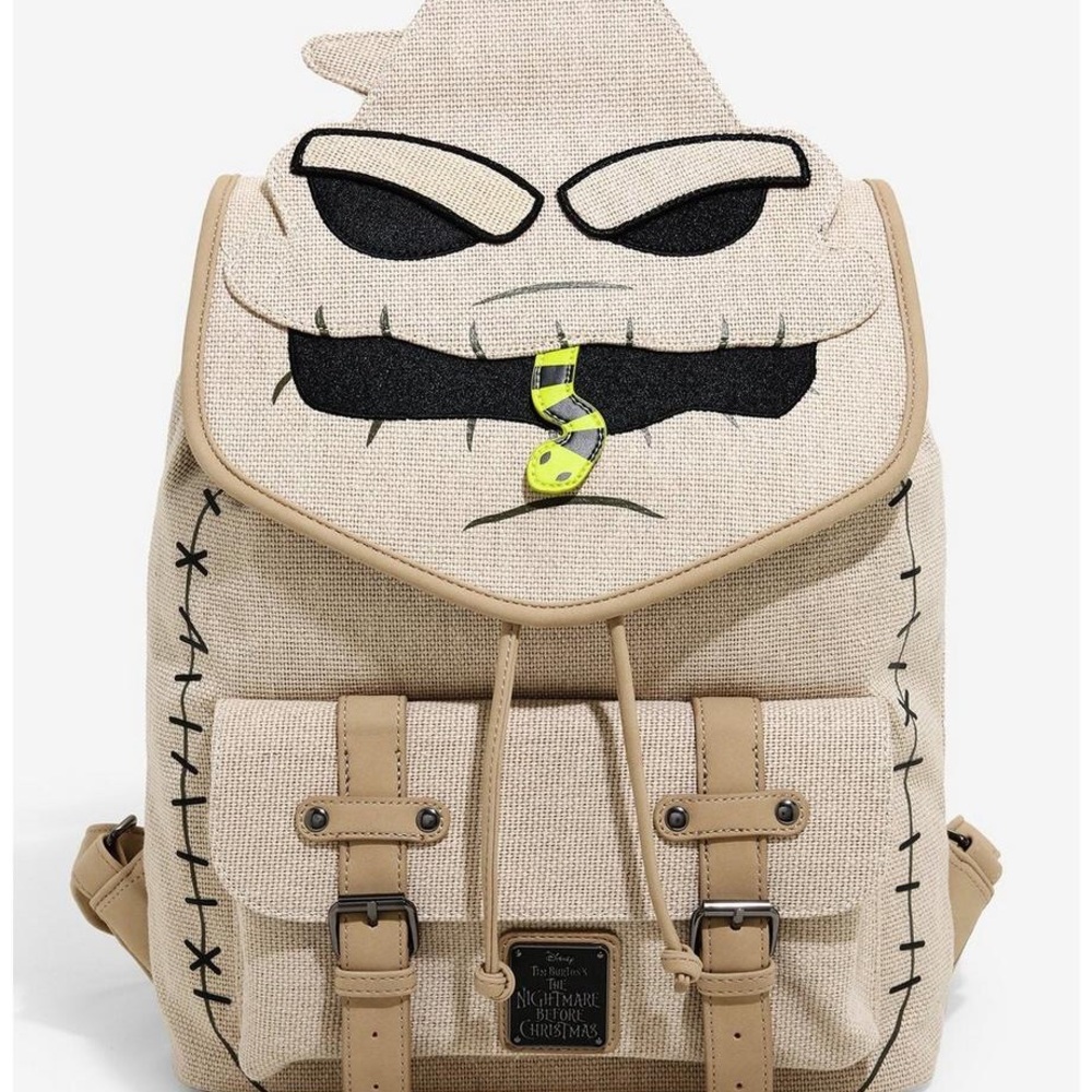 NWT RARE Loungefly Disney NBC Oogie Boogie Rucksack - BoxLunch Exclusive - Picture 1 of 14